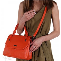 Сумка женская кожаная 99457 orange Velina Fabbiano-Safenta/30