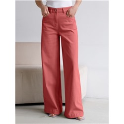 Джинсы из денима с эластаном