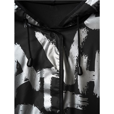 Плащ из полимерного материала для женщин (дождевик)