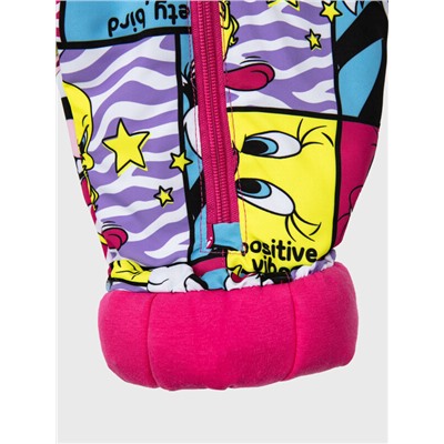 Комбинезон детский текстильный с полиуретановым покрытием для девочек