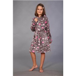 Халат "Пушинка" (Серый)