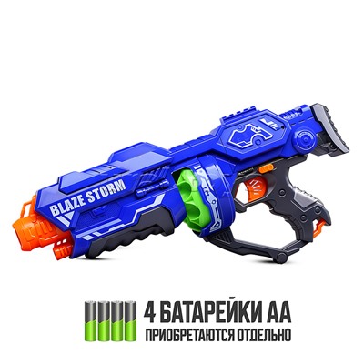 Бластер "Blaze Storm" с мягкими пулями, в коробке