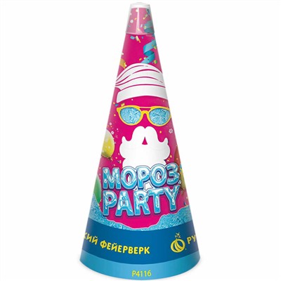 Фонтан пиротехнический Р4116 Мороз-Party