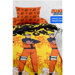 КПБ 1.5 поплин "Наруто" (70х70) рис. 16530-1/16531-1 Naruto