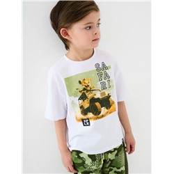 Фуфайка трикотажная для мальчиков (футболка)