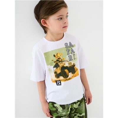 Фуфайка трикотажная для мальчиков (футболка)