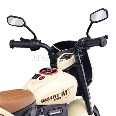 Мотоцикл U014097Y трехколесный (бежевый)