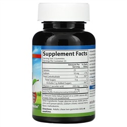 Carlson Labs, Astaxanthin Gummies with Vitamin C, Natural Cherry, 4 mg, 46 Gummies