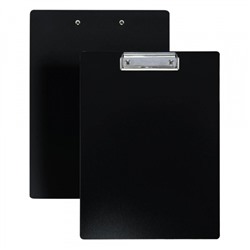 Планшет (доска с зажимом) А4 пластик черный NM3012 0,90мм inФОРМАТ