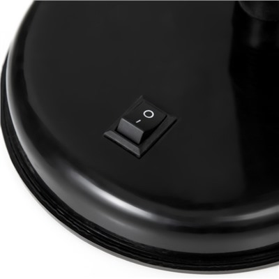 Лампа настольная Е27, с выкл. (220 В) черная (203 В) RISALUX