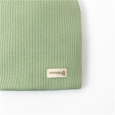 Шапочка Крошка Я BASIC LINE, размер 44, зелёная
