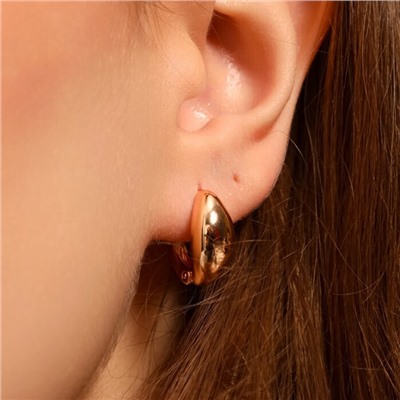 Серьги ювелирная бижутерия коллекция "Дубай" покрытие позолота, арт.213.446