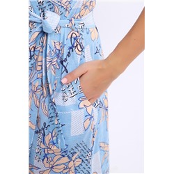 Халат 21023 (Голубой)