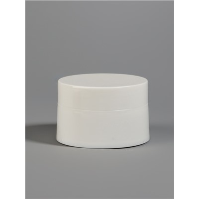 Баночка для хранения, 60 мл, d=6.5 см, цвет белый