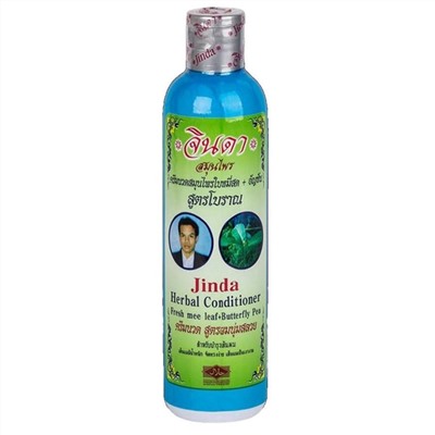 Jinda Herbs Натуральный травяной кондиционер от выпадения волос, 250 мл