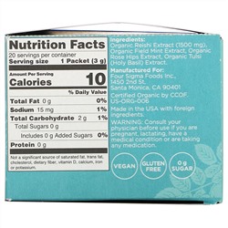 Four Sigmatic, Mushroom Elixir Mix with Reishi, 20 Packets, 0.1 oz (3 g) Each