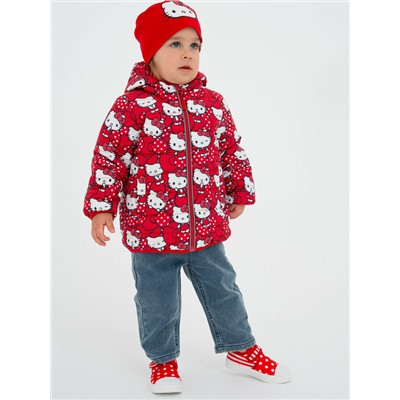 Куртка детская текстильная с полиуретановым покрытием для девочек