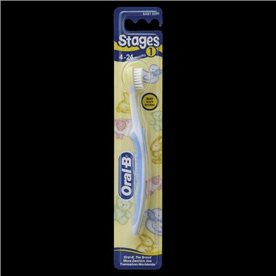 Щетка Зубная Oral-B Stages для детей 0-2 года (1шт) Винни Пух