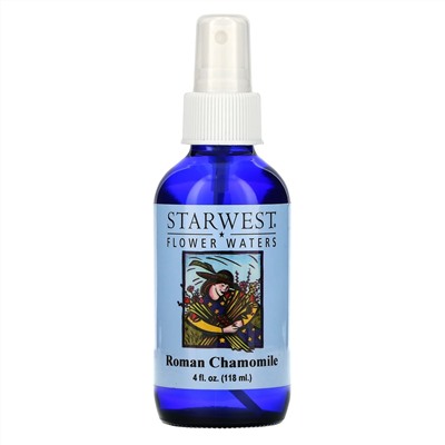 Starwest Botanicals, Flower Waters, Римская ромашка, 118 мл (4 fl oz)