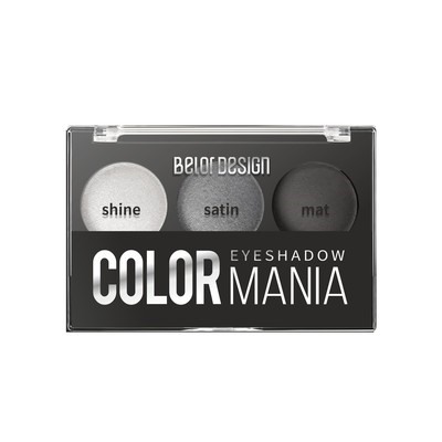 Тени для век 3 цв. COLOR MANIA тон 31