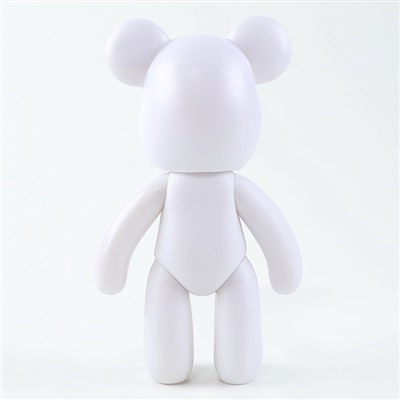 Алмазная мозаика на фигурке с полным заполнением «Медведь», синий