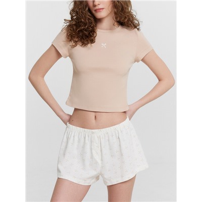 КОМПЛЕКТ ЖЕНСКИЙ (ДЖЕМПЕР, ШОРТЫ) 592599