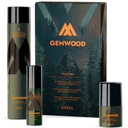 ЭстельALPHA GENWOOD Набор "Традиции" (шампунь 300 мл + дезодорант 50 мл + спрей д/ног 100 мл)