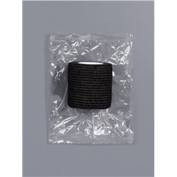 Лента бандажная, 5 см × 5 м, чёрная