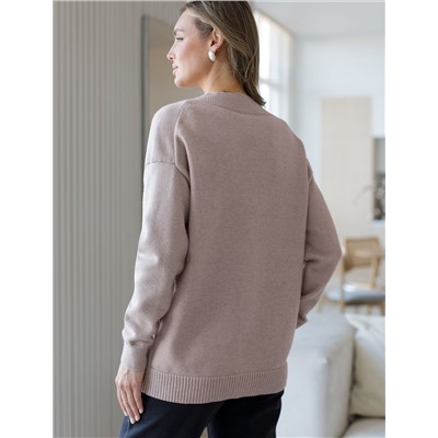 Кардиган из пряжи с кашемиром