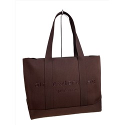 Женская сумка из текстиля, цвет кофе