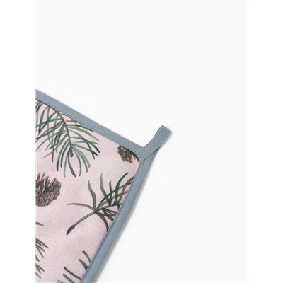 Набор кухонный «Этель» Christmas tree, варежка-прихватка 20×28 см, прихватка 19×19 см