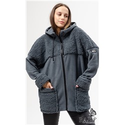 Толстовка женская флис "Графит"