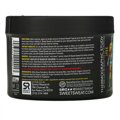 Sports Research, Sweet Sweat, средство для тренировок, 184 г (6,5 унции)