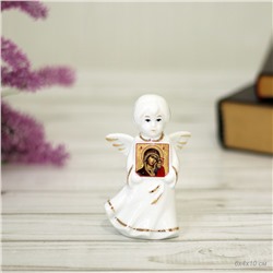 Фигурка Ангел 10 см Икона / A656-B /уп 144/фарфор