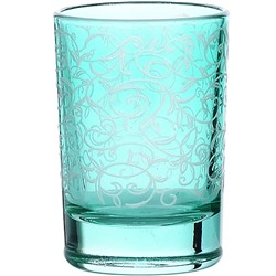 1501-Н5Г-1 Мини-Бар 12пр.6фуж+6 стак."Лиана"(Морская волна)