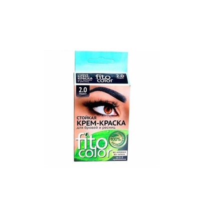 Fito Color Стойкая крем-краска для бровей и ресниц 2.0 Графит