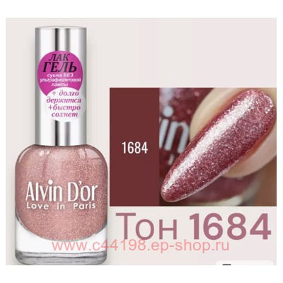 Alvin D`or Гель-лак для ногтей  тон 1684 12мл