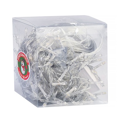 Электрогирлянда светодиодная Бахрома, 6*0,7м, 192 лампы, синий