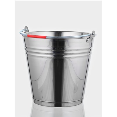 УЦЕНКА Ведро, 16 л, d=34 см, из нержавеющей стали AISI 201