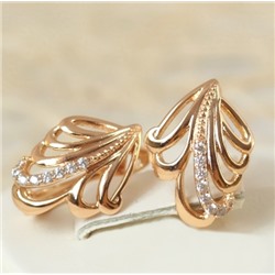 Серьги позолота H01-15353