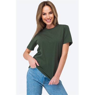 Женская базовая хлопковая футболка Happyfox