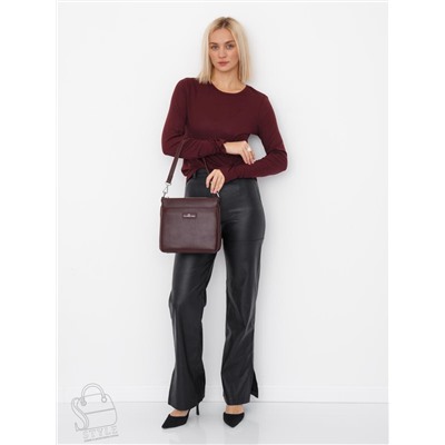 Сумка женская кожаная 2378Y dai purple Polina&Eiterou