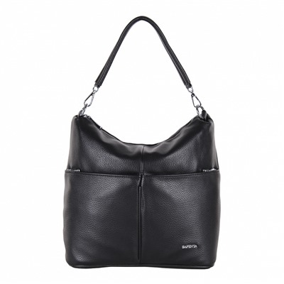 Сумка 575744 black Velina Fabbiana-Safenta