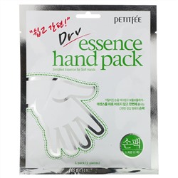 Petitfee, Dry Essence Hand Pack, маска для рук, 1 пара