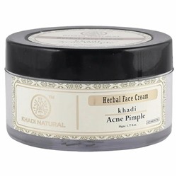Khadi Natural Крем Для Лица Против Акне 50 г