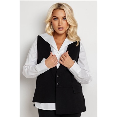 Жилет женский  4489А/01/Черный