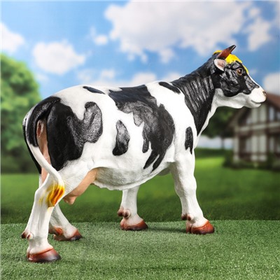 Садовая фигура из полистоуна «Корова», 79×26×50 см