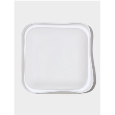 Форма для муссовых десертов и выпечки KONFINETTA «Квадро», силикон, 18.5×5 см, белая