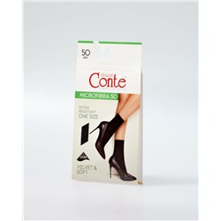 Полиамидные CONTE MICROFIBRA 50 NEW Носки женские