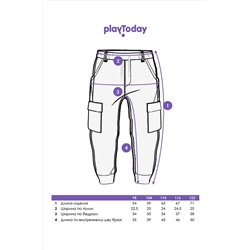 Брюки PLAYTODAY, 1088607